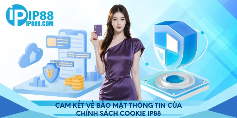 Cam kết về bảo mật thông tin của chính sách cookie IP88