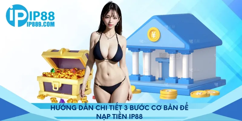 Hướng dẫn chi tiết 3 bước cơ bản để nạp tiền IP88