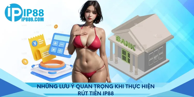 Những lưu ý quan trọng khi thực hiện rút tiền IP88